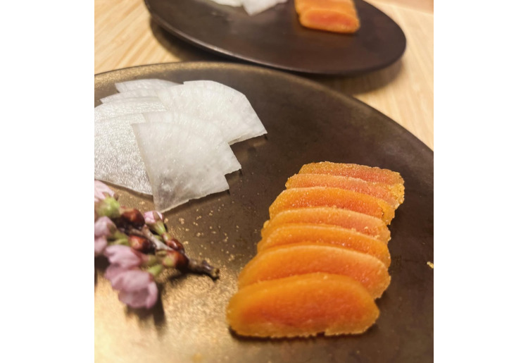 自家製　カラスミ大根