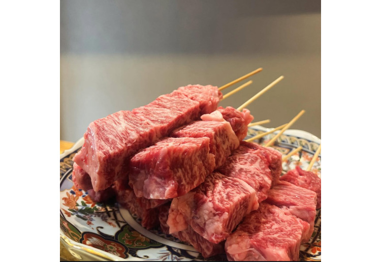 カイノミの串焼き